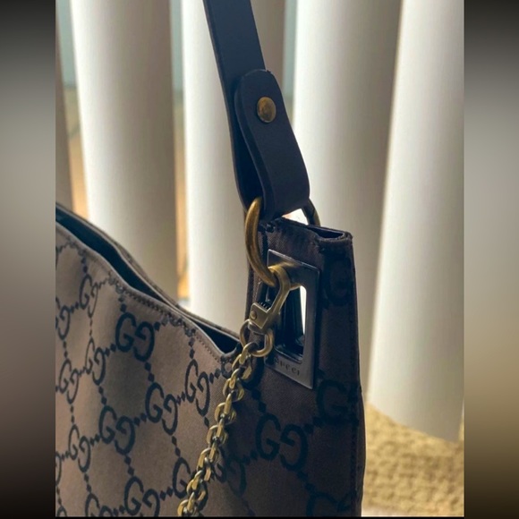 SOLD! GUCCI GUCCISSIMA SHOULDER BAG - Picture 4 of 11